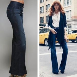 7 For All Mankind retro bell bottom high rise